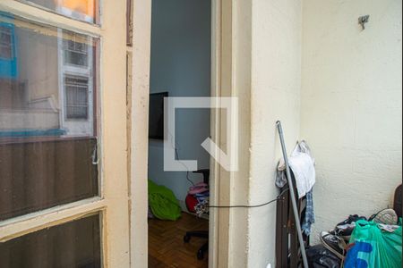Varanda da Sala de apartamento à venda com 1 quarto, 45m² em Bela Vista, São Paulo
