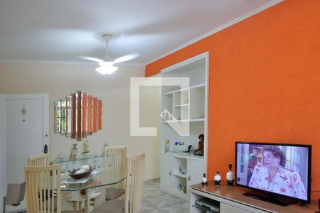 Sala de Estar e Jantar de apartamento para alugar com 1 quarto, 64m² em Boqueirão, Santos
