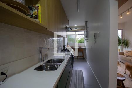 Apartamento à venda com 74m², 2 quartos e 1 vagaCozinha e Área de Serviço