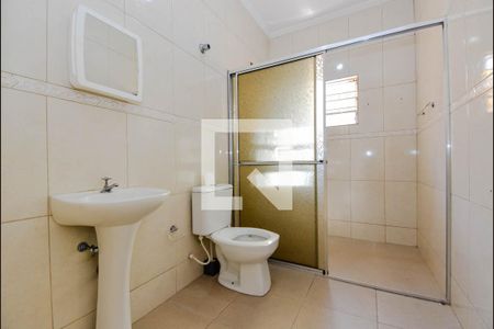 Banheiro de casa para alugar com 1 quarto, 45m² em Jardim Testae, Guarulhos