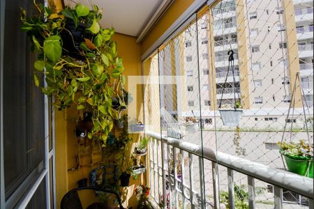 Varanda da Sala de apartamento para alugar com 3 quartos, 75m² em Ponte Grande, Guarulhos