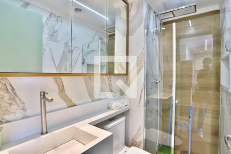 Apartamento para alugar com 39m², 1 quarto e 1 vaga Apartamento para alugar com 39m², 1 quarto e 1 vagaBanheiro