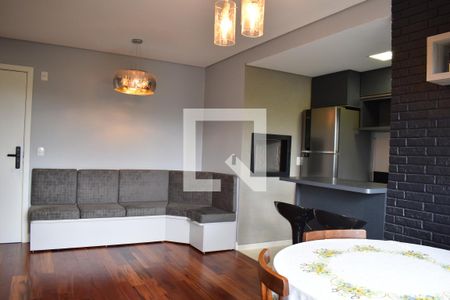 Sala de apartamento para alugar com 2 quartos, 55m² em Santo Inácio, Curitiba