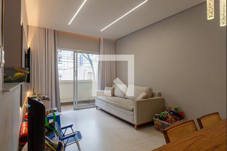 Sala de apartamento à venda com 1 quarto, 80m² em Bela Vista, São Paulo