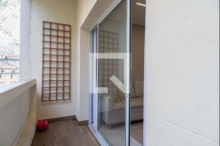 Varanda da Sala de apartamento à venda com 1 quarto, 80m² em Bela Vista, São Paulo