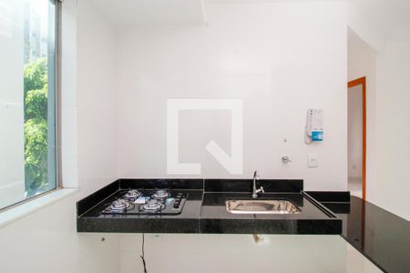 Cozinha de apartamento à venda com 2 quartos, 47m² em Serra, Belo Horizonte