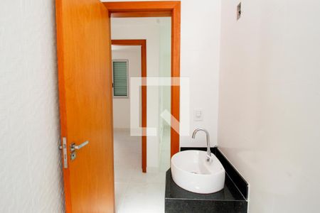 Banheiro Social de apartamento à venda com 2 quartos, 47m² em Serra, Belo Horizonte