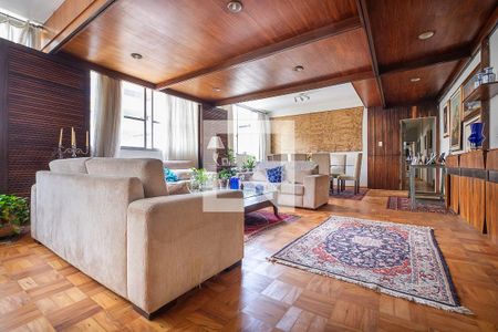 Sala de apartamento à venda com 3 quartos, 197m² em Jardim Paulista, São Paulo