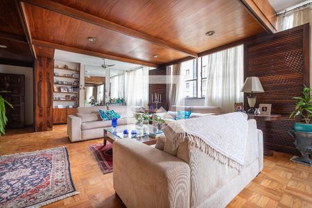 Sala de apartamento à venda com 3 quartos, 197m² em Jardim Paulista, São Paulo