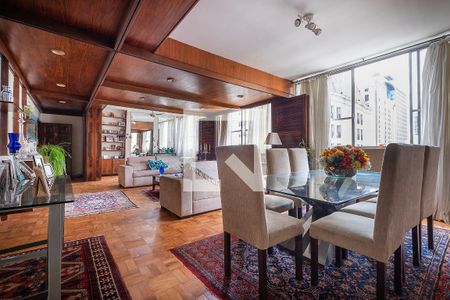 Sala de apartamento à venda com 3 quartos, 197m² em Jardim Paulista, São Paulo
