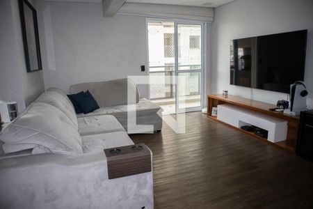 Sala de apartamento para alugar com 3 quartos, 123m² em Vila Gustavo, São Paulo