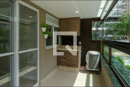 Varanda Sala de apartamento para alugar com 2 quartos, 72m² em Recreio dos Bandeirantes, Rio de Janeiro