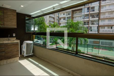 Varanda Sala de apartamento para alugar com 2 quartos, 72m² em Recreio dos Bandeirantes, Rio de Janeiro