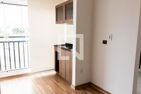 Sala de apartamento para alugar com 2 quartos, 52m² em Campestre, Santo André