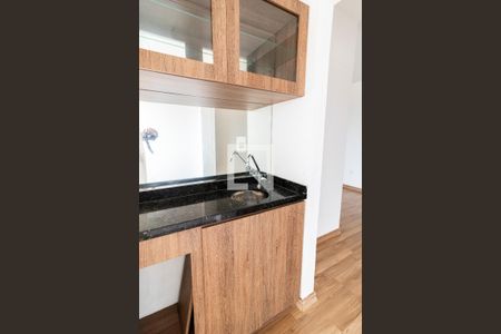 Detalhe Sala de apartamento para alugar com 2 quartos, 52m² em Campestre, Santo André