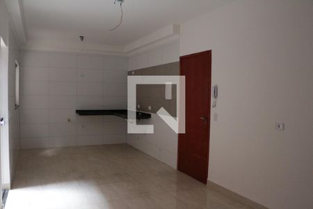 Sala/Cozinha de apartamento à venda com 2 quartos, 55m² em Vila Antonina, São Paulo