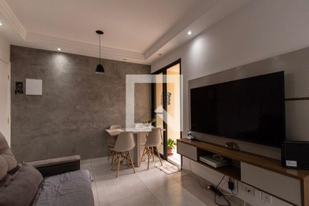 Sala de apartamento para alugar com 2 quartos, 45m² em Jardim Gutierres, Sorocaba