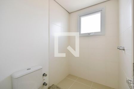 Banheiro da Suíte de apartamento à venda com 3 quartos, 100m² em Azenha, Porto Alegre