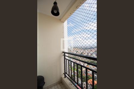 Varanda da Sala de apartamento à venda com 2 quartos, 60m² em Vila Pereira Barreto, São Paulo