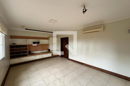 Sala de TV de casa de condomínio para alugar com 6 quartos, 615m² em Distrito de Bonfim Paulista, Ribeirão Preto