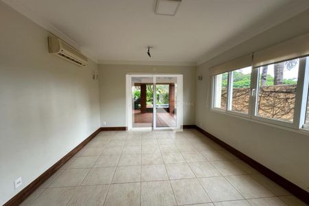 Casa de condomínio para alugar com 615m², 6 quartos e 2 vagas Casa de condomínio para alugar com 615m², 6 quartos e 2 vagasSala de TV