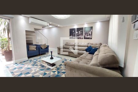 Sala de casa para alugar com 3 quartos, 131m² em Parque Capuava, Santo André