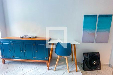 Cozinha de kitnet/studio para alugar com 1 quarto, 33m² em Bela Vista, São Paulo