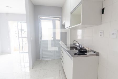 Cozinha de apartamento à venda com 2 quartos, 43m² em Vila Guaca, São Paulo