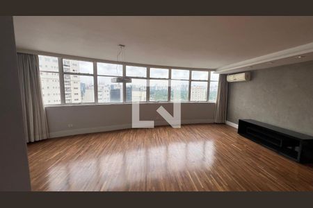 Sala de apartamento para alugar com 3 quartos, 180m² em Jardim Paulistano, São Paulo