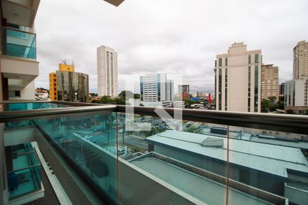 Varanda da Sala de apartamento para alugar com 1 quarto, 40m² em Parque Campolim, Sorocaba