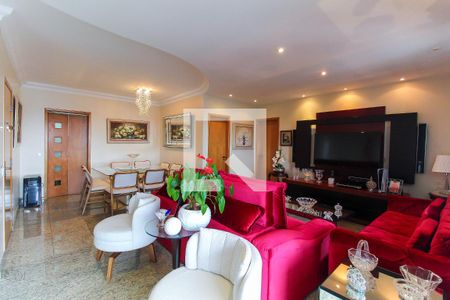 Sala de apartamento à venda com 3 quartos, 129m² em Vila Regente Feijó, São Paulo