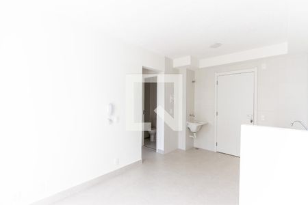 Sala/Cozinha de apartamento à venda com 2 quartos, 34m² em Barra Funda, São Paulo