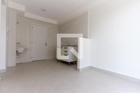 Sala/Cozinha de apartamento à venda com 2 quartos, 34m² em Barra Funda, São Paulo