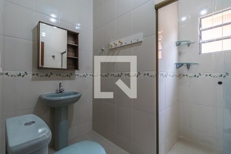 Banheiro da Suíte de casa para alugar com 3 quartos, 120m² em Jardim Audir, Barueri