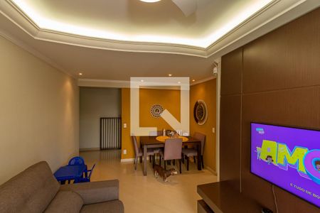 Sala de Estar/Jantar de apartamento à venda com 3 quartos, 67m² em Vila Industrial (campinas), Campinas