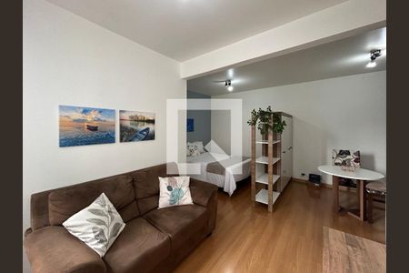 Sala de apartamento para alugar com 1 quarto, 35m² em Vila Rosa, Novo Hamburgo
