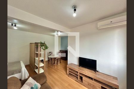 Sala de apartamento para alugar com 1 quarto, 35m² em Vila Rosa, Novo Hamburgo