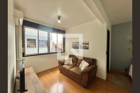 Sala de apartamento para alugar com 1 quarto, 35m² em Vila Rosa, Novo Hamburgo