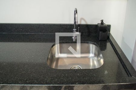 Studio à venda com 28m², 1 quarto e sem vagaCozinha - pia