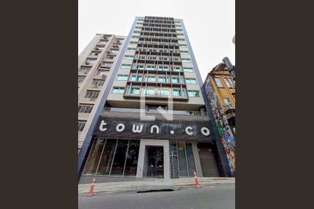 Studio à venda com 28m², 1 quarto e sem vagaFachada