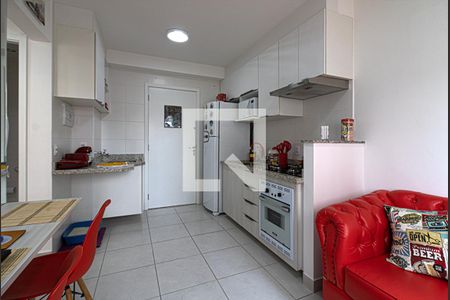 sala/cozinha e área de serviço compartilhadas_4 de apartamento à venda com 2 quartos, 34m² em Parque Fongaro, São Paulo