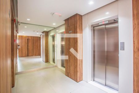 Studio para alugar com 36m², 1 quarto e 1 vagaHall social