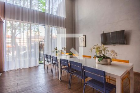 Studio para alugar com 36m², 1 quarto e 1 vagaÁrea comum - Salão de festas