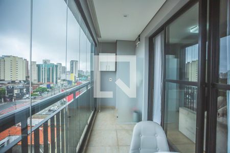 Varanda de kitnet/studio para alugar com 1 quarto, 36m² em Saúde, São Paulo