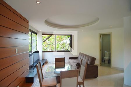Sala de apartamento à venda com 1 quarto, 51m² em Três Figueiras, Porto Alegre