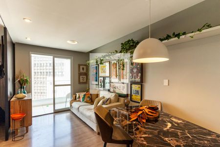 Sala de apartamento à venda com 1 quarto, 36m² em República, São Paulo