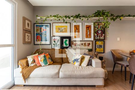 Sala de apartamento à venda com 1 quarto, 36m² em República, São Paulo