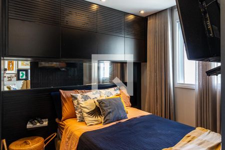 Apartamento para alugar com 36m², 1 quarto e 1 vagaSuíte - Quarto