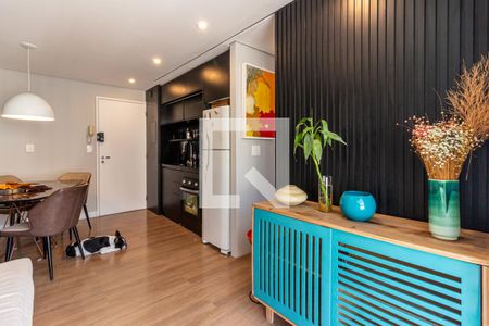 Sala de apartamento à venda com 1 quarto, 36m² em República, São Paulo