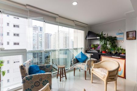 Varanda gourmet de apartamento à venda com 3 quartos, 110m² em Centro, Osasco